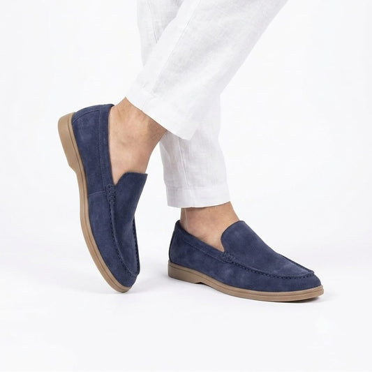 loro piano navy blue