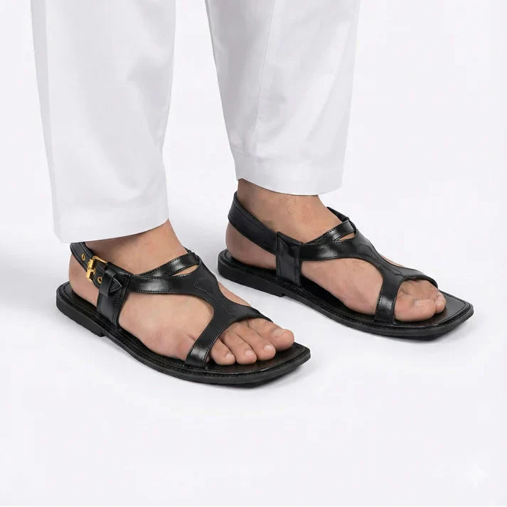 Handmade Pure Leather Panjedar Chappal for Men