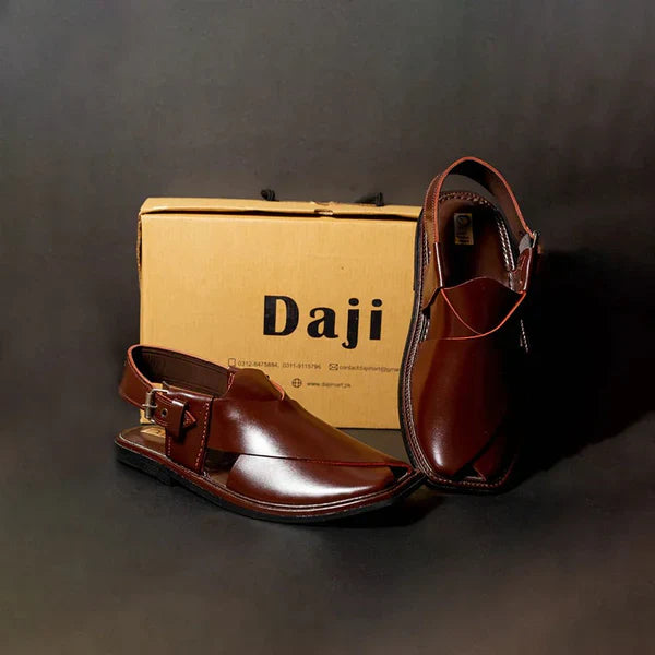 Premium Peshawari Chappal – Brown