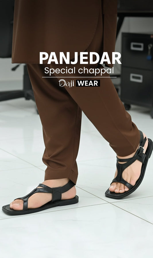 Panjedar Chappal: Handmade Tradition for the Modern Man - Daji Wear