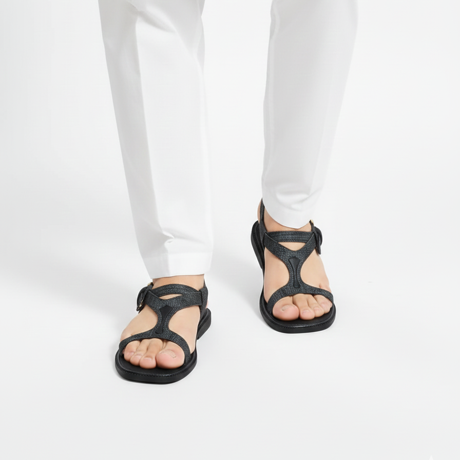 Pure Taar Handmade Panjedar Chappal PRC#1001