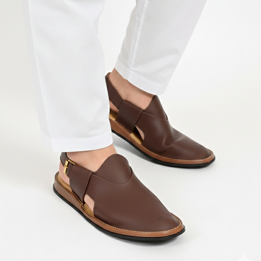 Handmade Pure Leather Peshawari Sandal for Men
