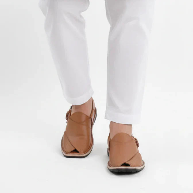 Traditional Handmade Peshawari Chappal For Men