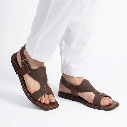Pure Taar Handmade Panjedar Chappal for Men #BPRC