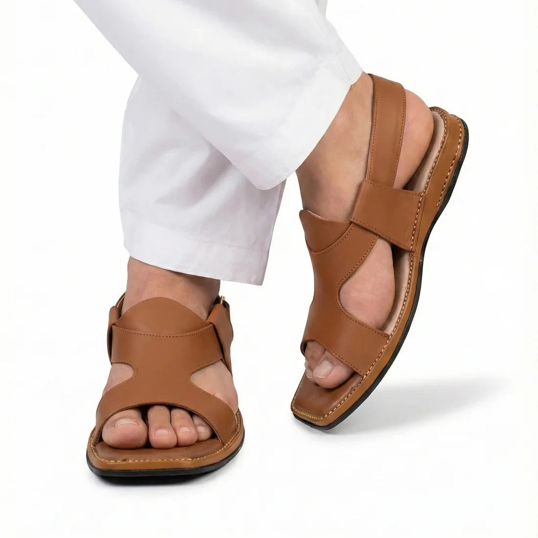 Handmade Pure Leather Panjedar Chappal P#10011