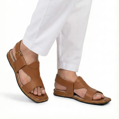 Handmade Pure Leather Panjedar Chappal P#10011