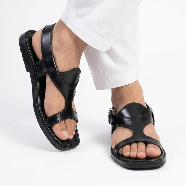DajiWear Premium Pure Leather Panjedar Chappal
