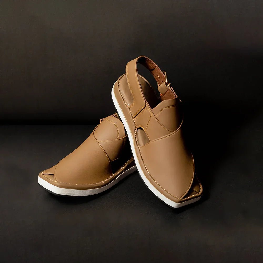 Brown Kaptaan Chappal – Pure Handmade – Daji Wear Special - Daji Wear