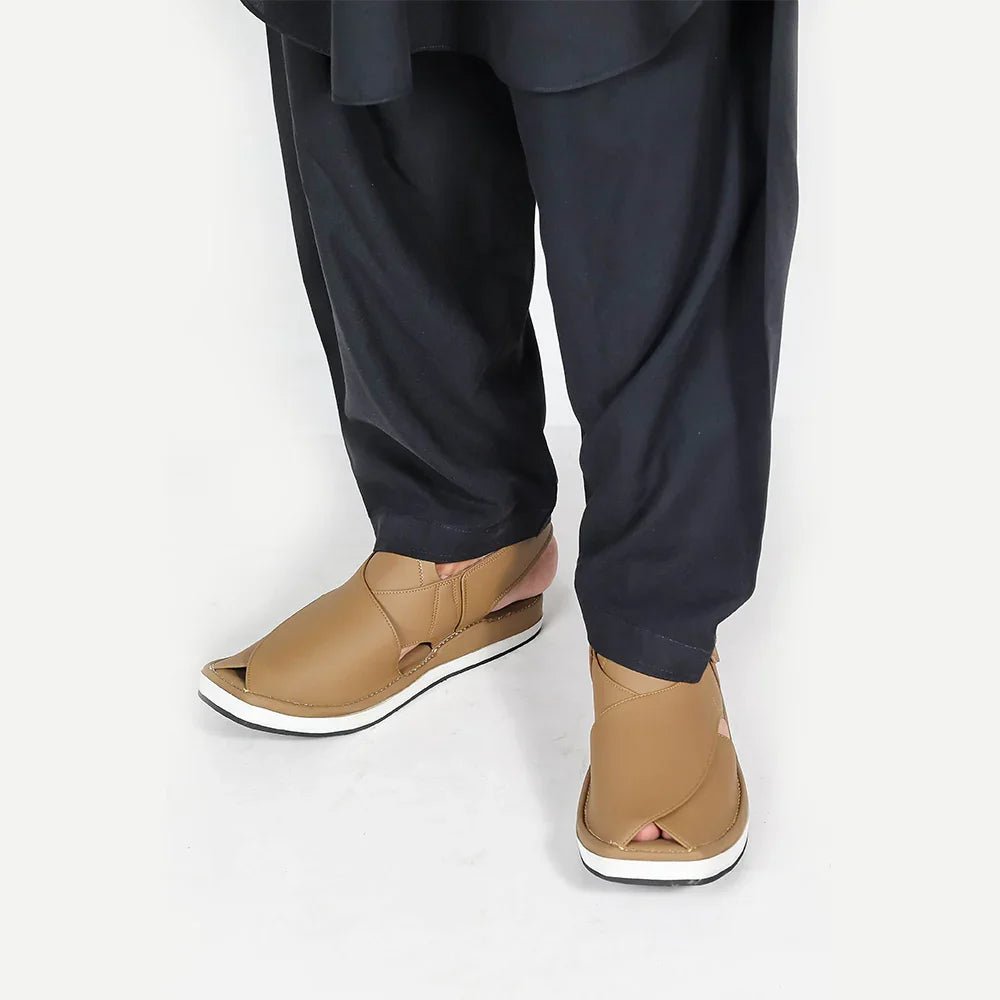 Brown Kaptaan Chappal – Pure Handmade – Daji Wear Special - Daji Wear