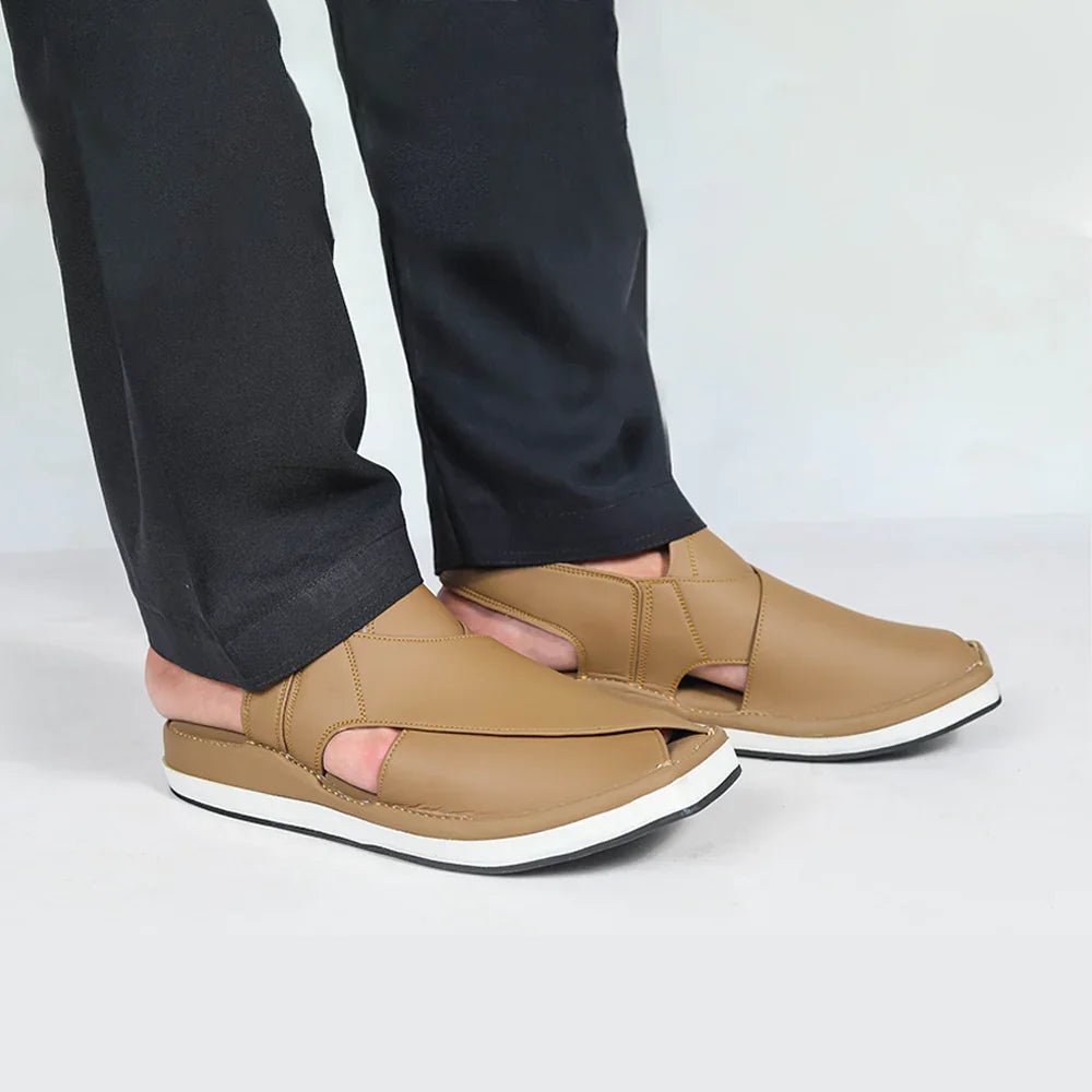 Brown Kaptaan Chappal – Pure Handmade – Daji Wear Special - Daji Wear
