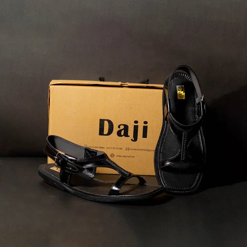 Handmade Premium Leather Panjedar Chappal - Daji Wear