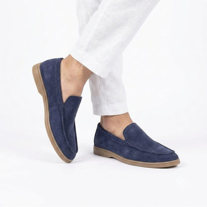 loro piano navy blue