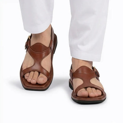 DajiWear Premium Pure Leather Panjedar Chappal