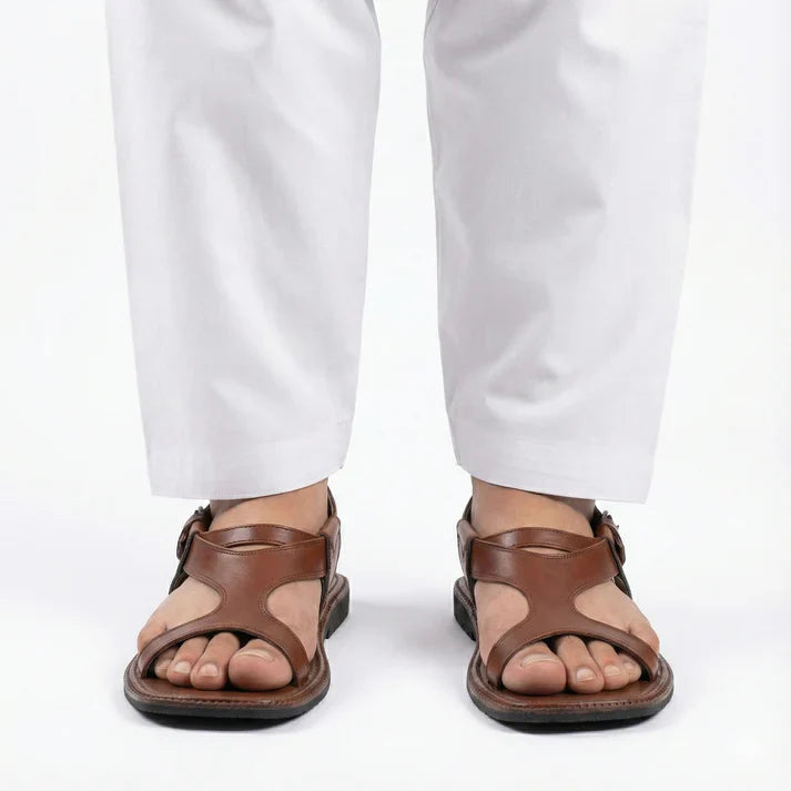 Handmade Pure Leather Panjedar Chappal for Men