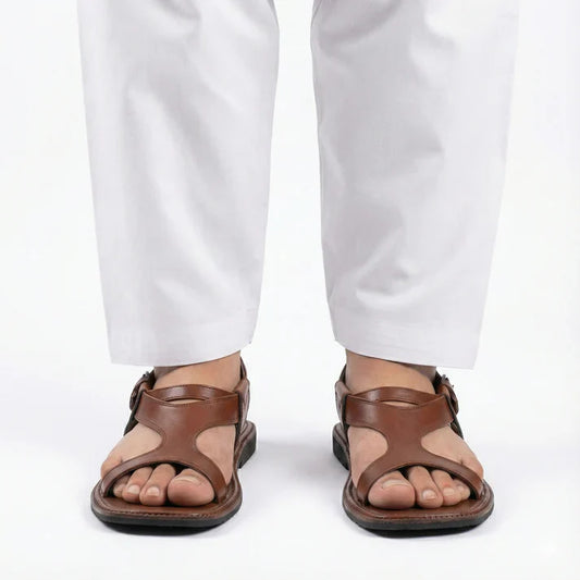 Handmade Pure Leather Panjedar Chappal for Men