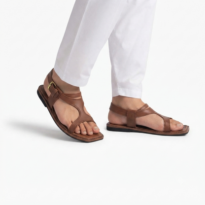 Daji Wear Premium Handmade Pure Leather Panjedar Chappal #BNPRC