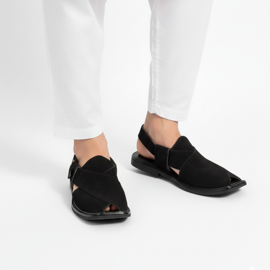Handmade Premium Sabar Smart Zalmi Chappal by DajiWear